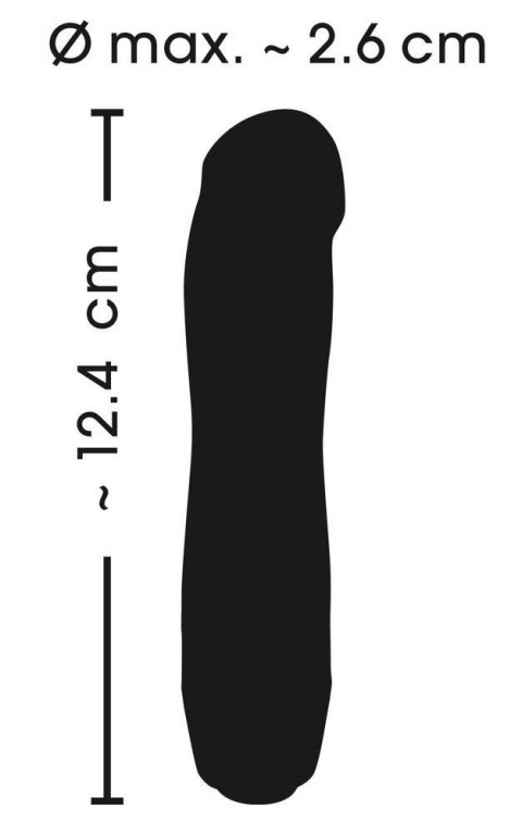 Wibrator Anatomiczny Klasyczny Silikonowy 7 Trybów Bateryjny Fioletowy Vibe 12,4 cm