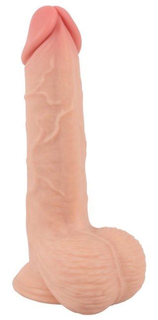 Dildo z ruchomą skórą cieliste 19cm Nature Skin ORION