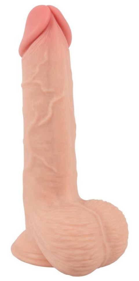 Dildo z ruchomą skórą cieliste 19cm Nature Skin ORION