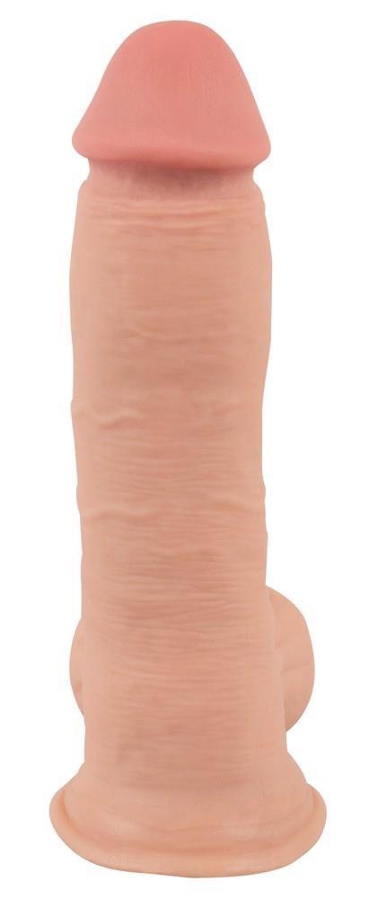 Dildo z ruchomą skórą cieliste 20cm Nature Skin ORION