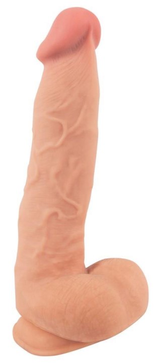 Dildo z ruchomą skórą cieliste 24.7cm Nature Skin ORION