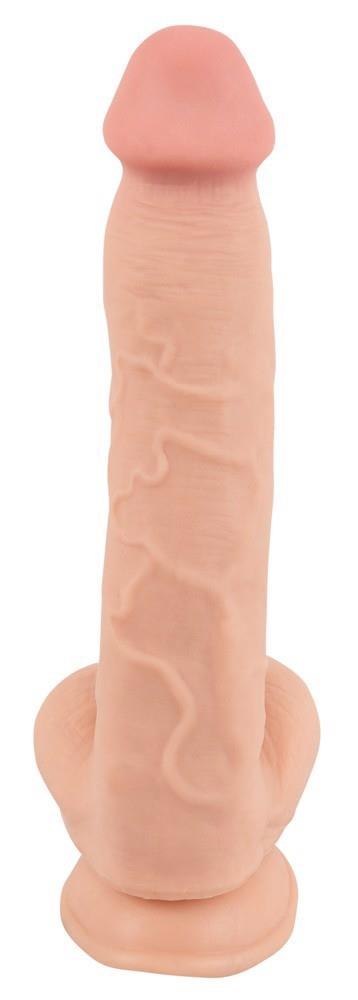 Dildo z ruchomą skórą cieliste 24.7cm Nature Skin ORION