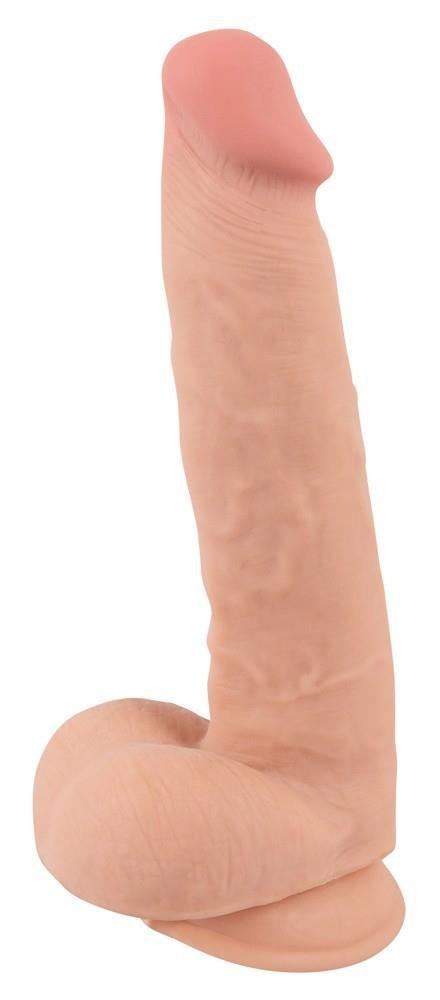 Dildo z ruchomą skórą cieliste 24.7cm Nature Skin ORION