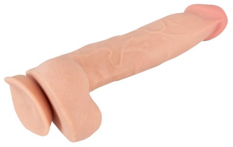 Dildo z ruchomą skórą cieliste 24.7cm Nature Skin ORION