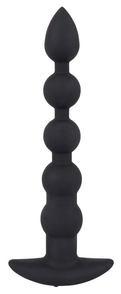 Koraliki analne czarne Black Velvets Rechargeable
