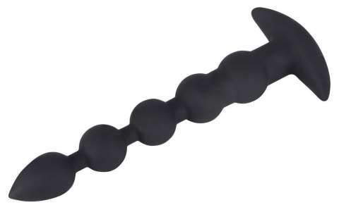 Koraliki analne czarne Black Velvets Rechargeable