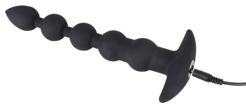 Koraliki analne czarne Black Velvets Rechargeable