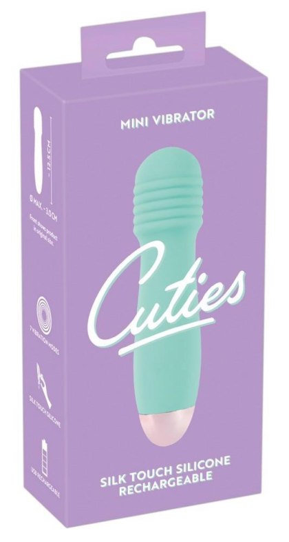Masażer Cuties Mini 10 Trybów USB Ładowany Zielony