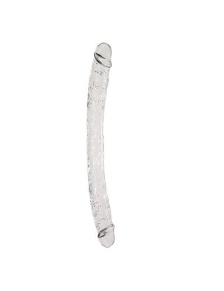 Dildo podwójne przeźroczyste 38.5cm Supreme Jelly CNEX