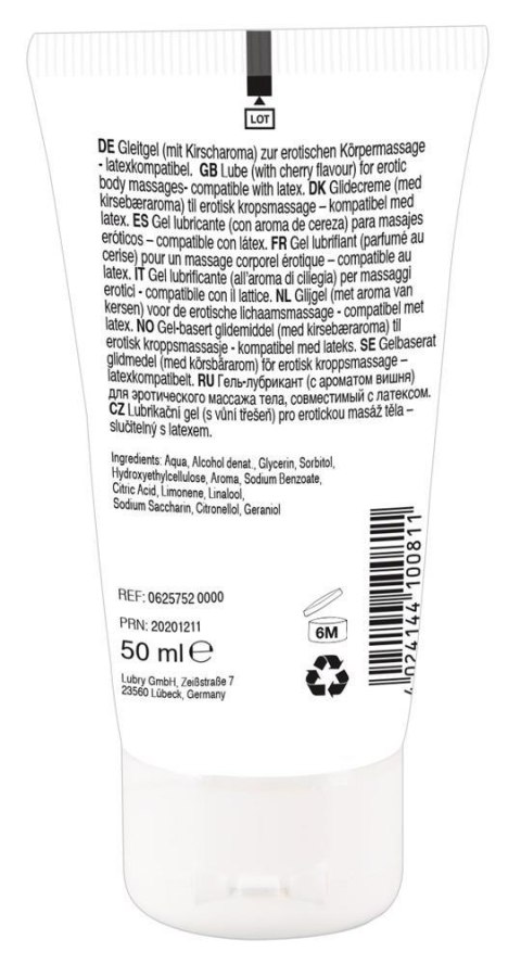 Żel do seksu oralnego wegański Lick it Wild Cherry 50ml ORION