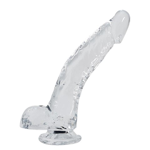 Dildo żelowe przeźroczyste 22cm Stallion Jelly Dildo CNEX