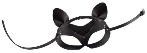 Maska na oczy czarna Bad Kitty Cat Mask Rhinestones