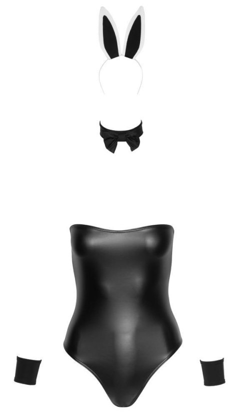 Kostium króliczka czarny rozmiar S Bunny Body ORION