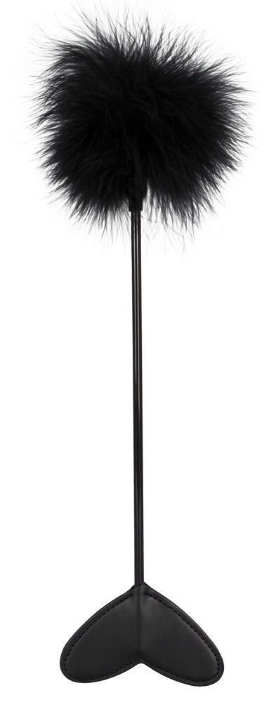 Piórko do laskotania czarne Feather Wand black ORION