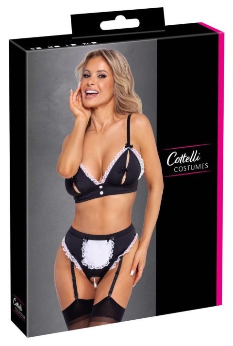 Kostium pokojowki czarny rozmiar M Maid Set ORION