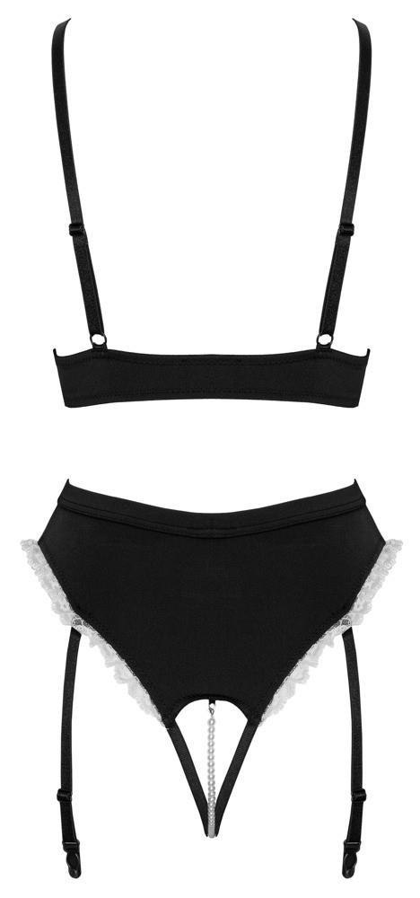 Kostium pokojowki czarny rozmiar M Maid Set ORION