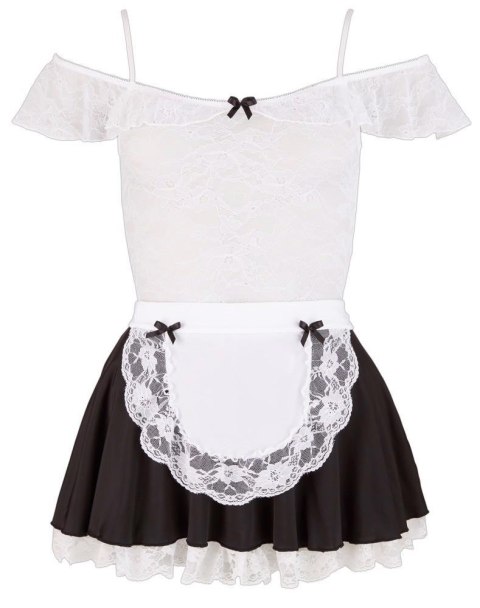 Kostium pokojówki biało-czarny rozmiar M Maid's Dress ORION