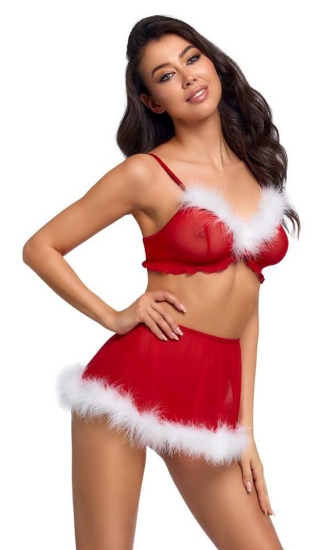 Kostium mikołajki czerwony X-Mas L/XL ORION