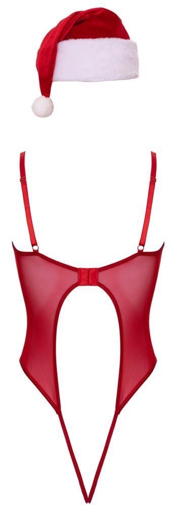 Body i czapka zestaw czerwony X-Mas S/M ORION