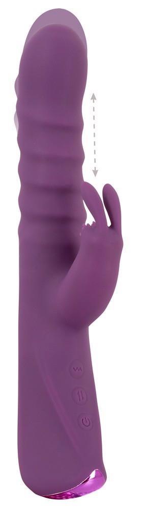 Wibrator Królik 2 Funkcje Wibracje I Pchanie Rabbit Vibe Thrusting Vib-Javida