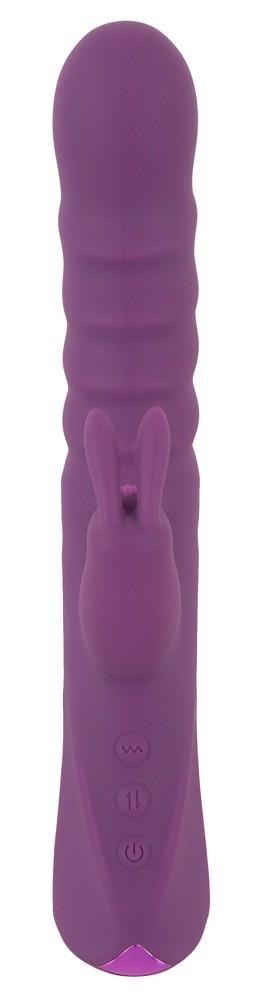 Wibrator Królik 2 Funkcje Wibracje I Pchanie Rabbit Vibe Thrusting Vib-Javida