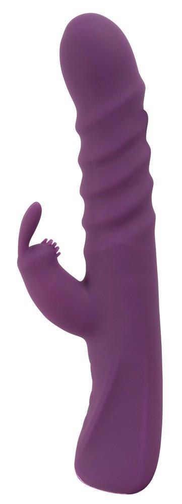 Wibrator Królik 2 Funkcje Wibracje I Pchanie Rabbit Vibe Thrusting Vib-Javida