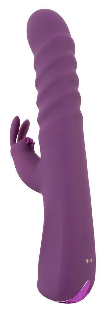 Wibrator Królik 2 Funkcje Wibracje I Pchanie Rabbit Vibe Thrusting Vib-Javida