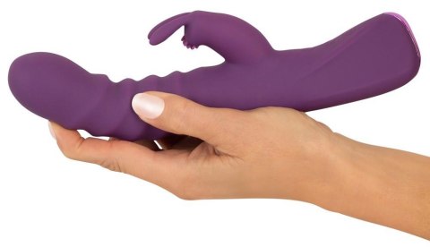 Wibrator Królik 2 Funkcje Wibracje I Pchanie Rabbit Vibe Thrusting Vib-Javida