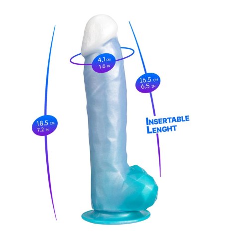 Dildo z przyssawką 20.3cm Angel Real skin fantasy