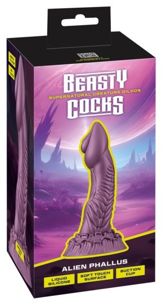 Dildo silikonowe penis kosmity 21.2cm Beasty Cocks Alien Phallus ORION