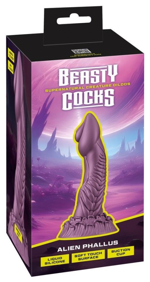 Dildo silikonowe penis kosmity 21.2cm Beasty Cocks Alien Phallus ORION