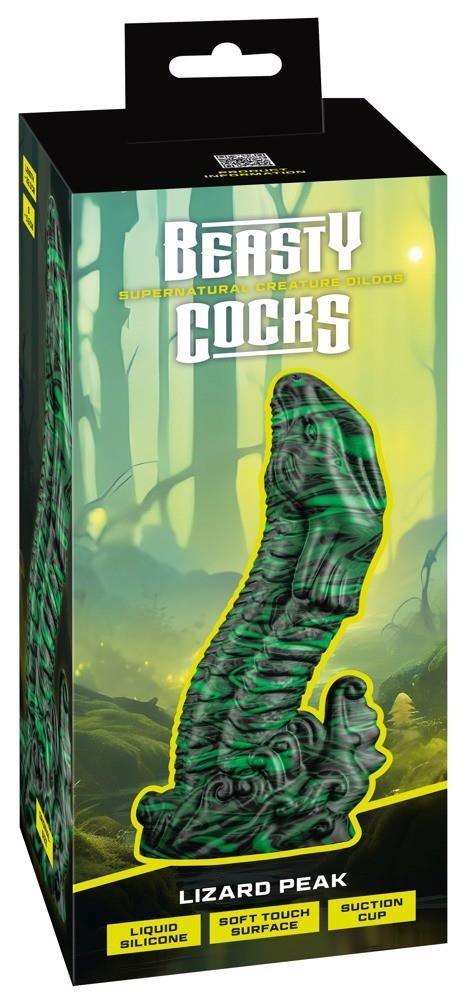 Dildo jaszczurka 22cm Beasty Cocks Lizard Peak ORION