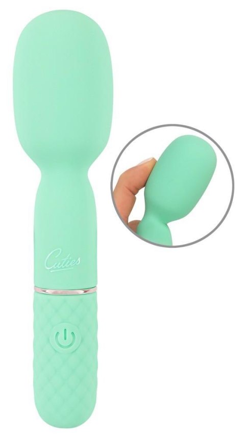 Masażer Cuties Mini Wand 5.0 10 Trybów USB Ładowany Zielony