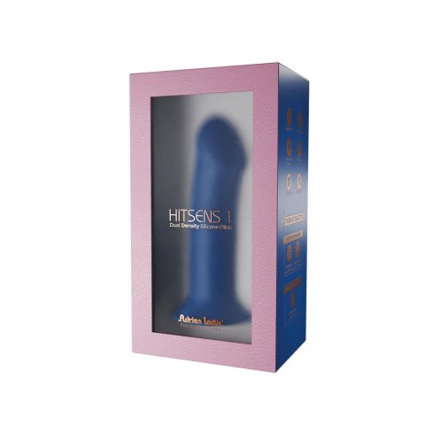 Dildo niebieskie 17.5cm HITSENS 1 Adrien Lastic