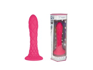 Dildo ze strukturą różowe 18.5cm Fantasy Line Dreamy CNEX