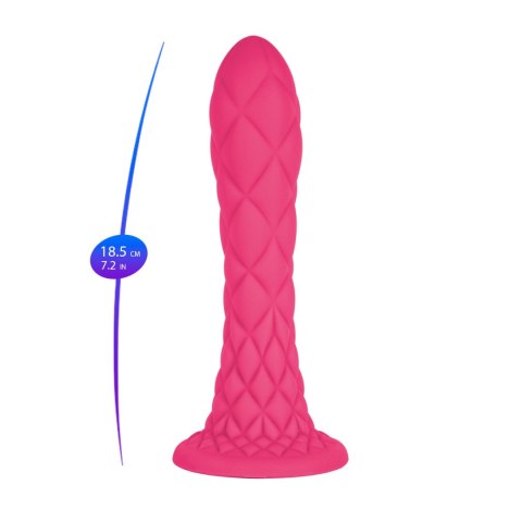 Dildo ze strukturą różowe 18.5cm Fantasy Line Dreamy CNEX