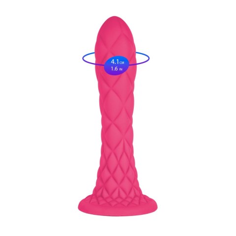Dildo ze strukturą różowe 18.5cm Fantasy Line Dreamy CNEX