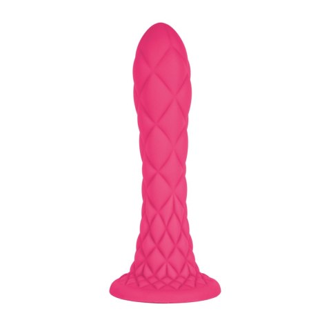 Dildo ze strukturą różowe 18.5cm Fantasy Line Dreamy CNEX