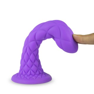 Dildo ze strukturą fioletowe 18.5cm Fantasy Line Dreamy CNEX