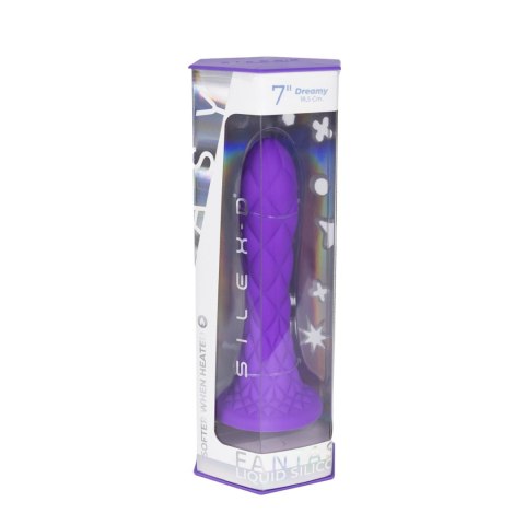 Dildo ze strukturą fioletowe 18.5cm Fantasy Line Dreamy CNEX