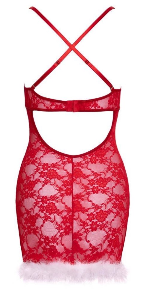 Kostium mikołajki sukienka czerwona X-Mas L/XL ORION