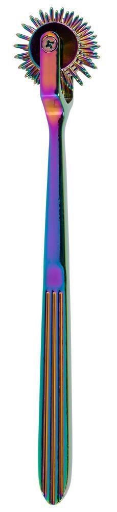 Koło Wartenberga metalowe multikolor 18.5cm Rainbow Triple Pinwheel ORION