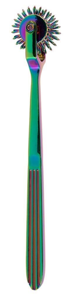 Koło Wartenberga metalowe multikolor 18.5cm Rainbow Triple Pinwheel ORION