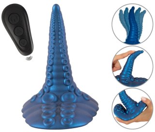 Wibrator macka wodoodporny granatowy 14.1cm Beasty Cocks Tentacle ORION