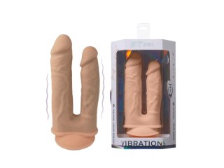 Wibrator realistyczny cielisty 19.5 i 17.5cm SD.Model 1 CNEX