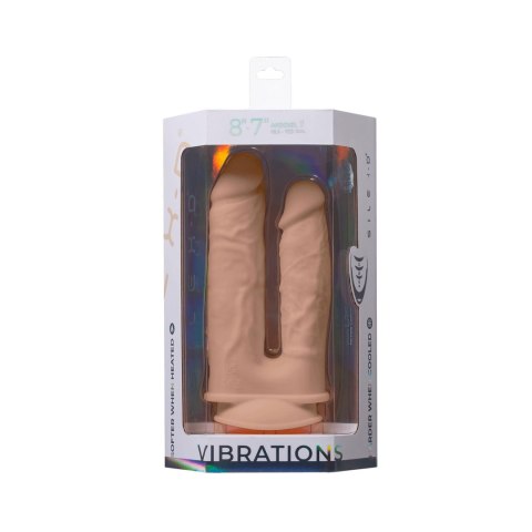 Wibrator realistyczny cielisty 19.5 i 17.5cm SD.Model 1 CNEX