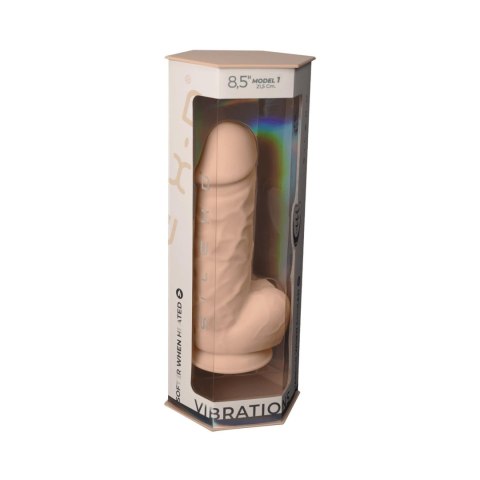 Wibrator realistyczny cielisty 21.5cm Model 1 BOX Motor+LRS CNEX