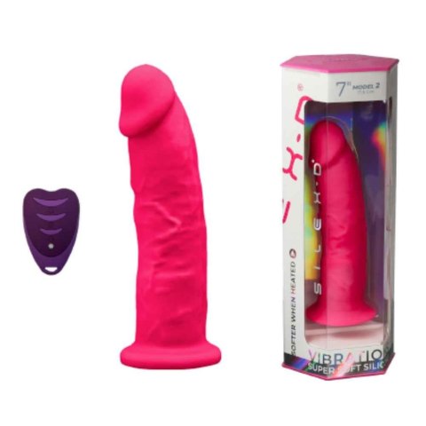 Dildo wibrujące różowe 16cm Model 2 CNEX