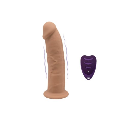 Dildo wibrujące beżowe 16cm Model 2 CNEX