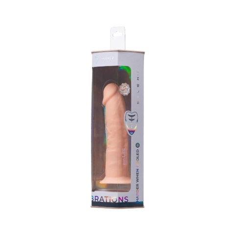 Dildo wibrujące beżowe 16cm Model 2 CNEX